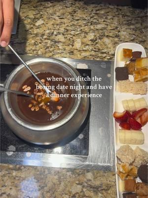 Ditch the boring date night and have a fondue experience at the Melting Pot in Fort Myers, Florida @Visit Fort Myers #meltingpot #fonduesetup #dateideas #floridadatenight #miamidfoodcontentcreator #thingstodoswfl #swflfoodie #naplesfoodie 