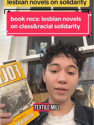 currently reading Maureen Brady’s excellent book Folly for the first time which has me thinking about Stone Butch Blues, probably the only other famous lesbian novel about union organizing (unless I’m missing something crucial in which case please let me know)! I don’t think either book handles race perfectly but I do think that both have this intention to provide a model for moving past guilt/shame/fear and toward action that is really worth thinking about and I wish I saw in contemporary fiction more often ! #BookTok #bookrecs #bookrecommendations #bookstore #usedbookstore #indiebookstore #lesbiansoftiktok #lesbianbooks Leslie Feinberg stone butch blues Maureen Brady folly 