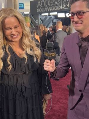 More of Jennifer Coolidge meeting herself! And YES that’s her real voice! #jennifercoolidge #whitelotus #legallyblonde #actor #goldenglobes #impression 