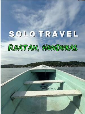 Here’s your sign to #solotravel ❤️ Come with me on my first solo trip to #Roatanhonduras 🇭🇳! #honduras #solotraveler #blackgirl #travel #fyp #2025 