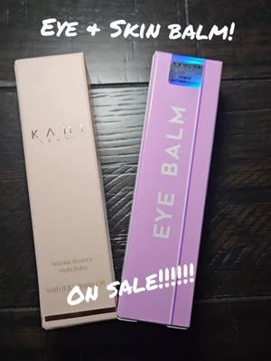 Eye and Skin balm! Use before or after you apply your makeup! Great for dry or puffy areas!  #tiktokshopjumpstartsale #skincare #skinbalm #skincareroutine #kahi #kahimultibalm #kahibalm 