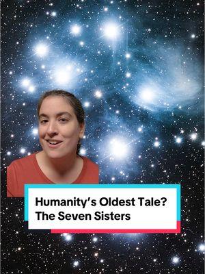 What group of stars could have inspired one of humanity’s oldest stories? The Pleiades are seen by cultures across the globe as seven young women, and that story may date back over 100,000 years! #SpaceTok #Pleiades #Astronomy #WomenInSTEM #Constellations #OuterSpace