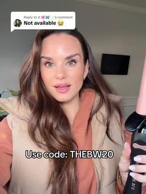 Replying to @d 🌸🦋✨ go get her!! Use code THEBW20 for an extra discount 🥰🥰🥰 @TheBeachwaver #beachwaver #curlsfordays #ttsdelightnow #giftguide #tiktokshoploveatfirstfind #HairGoals #blowoutstyle 