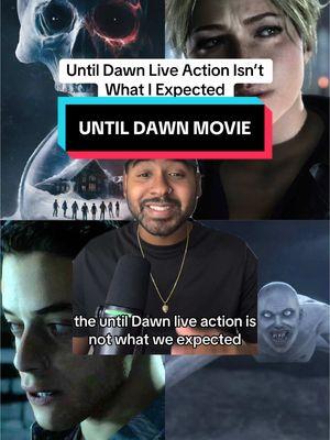 Until dawn live action isn’t what I expected #untildawn #untildawngame #untildawnmovie #horror #horrormovie #horrormovies #movies #movietok 