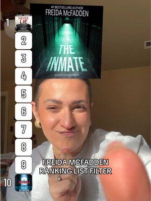Now I just need to rank the other 10 Freida McFadden books somewhere in here too 🙈📚 @Freida Mcfadden @freidamcfadden #freidamcfadden #freidamcfaddenbooks #freidamcfaddenauthor #thrillerbooks #thrillerbooklover #thrillerbookrecs #neverliefreidamcfadden #thehousemaidbook #BookTok #bookrankings #bookish #bookrecs 