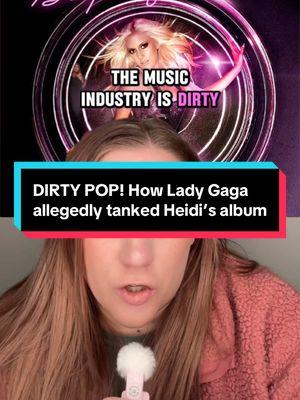 A very special edition of my DIRTY POP! Series. Please support @heidimontag and @Spencer Pratt however you can. They deserve it. But let’s talk about that time Lady Gaga allegedly tried to tank Heidi Montag’s album. Please note I adore all parties including Gaga so this is no shade to anyone. 🩵🩵🩵 #dirtypop #heidimontag #superficial #spencerpratt #wildfires #pop #popmusic #fashion 