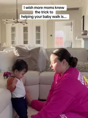 ✅The most effective activity EVER. My favorite way to practice is using the sofa, but first... 🚨Comment LINK to grab my 7 Day Walking Workout Plan, designed to help your baby make progress with walking FAST! 💡Place your baby in standing with their back leaning against the sofa. Pro tip hold their favorite toy aprx 8 inches away from them and now boom! You've created the perfect environment to practice dynamic standing skills and they have tons of fun! I always say- in order to have a strong walker, they have to be strong standers! Standing skills is a major component that we work on in my Walking Workout Plan- it's that important! 👉If you need simple but effective ways to help your baby walk just like this strategy- checkout my 7 Day Walking Workout Plan Then practice this standing activity and see those pre- walking skills start to develop! #babytips #walking #babydevelopment #milestones #newmom #9months #10months #12months #15months #18months