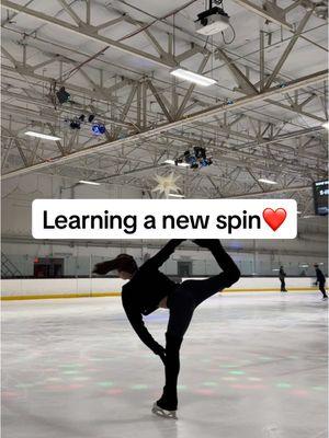 the beginning needs a lot of work but so excited to learn a new spin❤️ #IceSkating #iceskater #figureskater #figureskating #yasmineyamada 