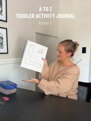 letter L 🦞🦁🍋🍁🐞  #toddlersoftiktok #toddleractivities #toddlermom #toddlertok #toddlers #toddleractivityideas #activityjournal #busybook #toddlerbusybook