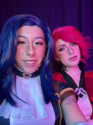 NOT EVIL JOHN!! #viarcane is @Allisun and #jinx is @lawlietigerpony ! #caitlynkiramman #thearcane #leagueoflegends 