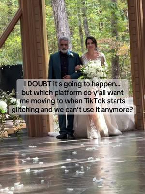 Better to be safe than sorry. I don’t want to lose all of my Coyote Ugly- and wedding-based followers!  #tiktok #weddingtiktok #weddingtok #coyoteugly #mama #tiktokviral #viralwedding #taylorgamblewedding #weddingplanning #timelesswedding #bride #2024bride #tiktokban #tiktoker #youtube #rednote #instagram 