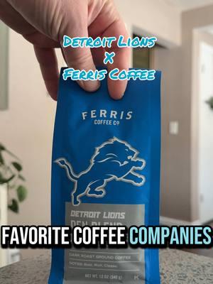 Detroit Lions have a coffee. Must be where they get their energy from. #detroitlions #ferriscoffee #madeinmichigan #buynearby @Ferris Coffee @Detroit Lions 