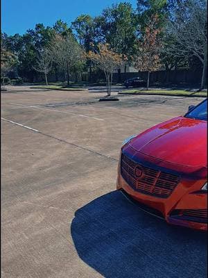 Full colorchange candy red blend over red base.  #KandyRed #CadillacStyle #SprayWrap #CustomWraps #CarWraps #LuxuryWrap #CaddyLove #AutoStyling #RedHotRide #WrapLife #CarCustomization #HoustonWraps #KandyPaint #LuxuryCars #CustomCadillac #CarLovers #AutomotiveArt #SleekDesign #HoustonCars #WrapKings