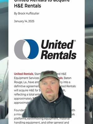 Huge news in the rental industry! #impactrental #equipmentkingz #equipmentrentaltiktok #equipmentrental #construction #americanrentalassociation #unitedrentals 