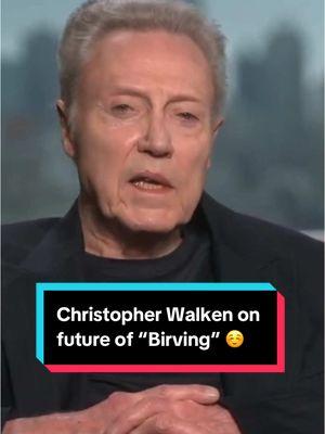 Christopher Walken on the future of "Birving" in "Severance" Season 2! ☺️🥰 #christopherwalken #severance 