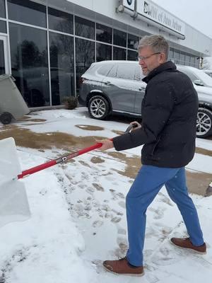 I’m tired of this snow #tiredofthisgrandpa #snow #michigan #snowstorm #blizzard #shoveling #bmwmotorsport #dealership #imcold #keepdigging 