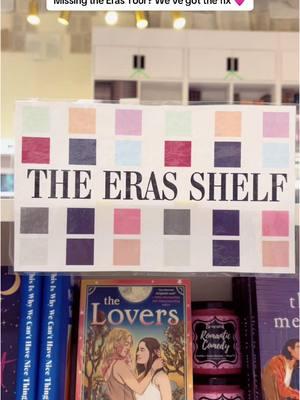 The cure for your Eras Tour Hangover can be found at our Brooklyn location on our Eras Shelf 💚💛💜❤️🩵🖤🩷🩶🤎💙🤍 #romancebookstore #romancereaders#therippedbodice #indiebookstore #queerbooktok #romancebooktok #romancerecs #romantasy #bookcharacters #fantasyromance #paranormalromance #historicalromance #smutreader #swiftiebooks #taylorswift 