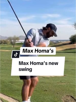 Max Homa just switched coaches after being with the #1 ranked coach for several years… Follow on my IG for a detailed analysis comparing the two and… to learn what Max said about the new moves they are working on ➡️ - #golfswing #golfcoach #golftiktok #PGATOUR #golftok 