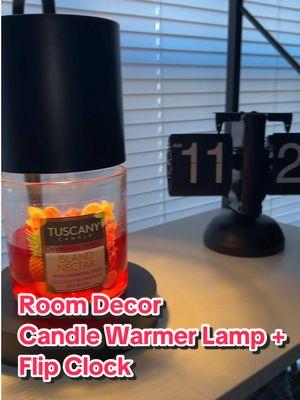 #RoomDecor #FlipClock #candlewarmerlamp #candlewarmer #homedecor #blackdecor 