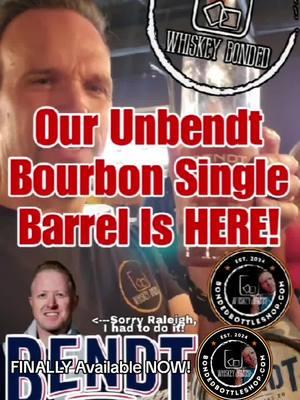 *link in bio* Available only in our shop! Special "Thank You" to Raleigh, Head Distiller Jacob, and the whole team at Bendt Distilling for the honor and privilege of being the first of MANY to bring Bendt Private Single Barrels to the market! Thanks to @Rick’s House of Bourbon, @calebvillan and of course @mrs_whiskey_bonded helping me not screw this up! Available only at BondedBottleShop.Com #whiskey #bourbon #humor #drinking #patreon #texaswhiskey #bendtdistillingco #unbendt #singlebarrel #newrelease #limitedrelease #texasbourbon #getbendt @bendtdistillingco 