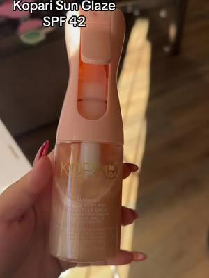 Omg it smells even better than you can imagine #kopari #sunglaze #koparisunglaze #bodyshimmer #summerspf #shimmerspf #howtohaveglowyskin 