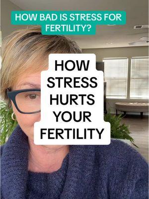 So stress is not necessarily a cause of infertility cause a lot of damage to ourselves, tissues and organs that is not useful for getting pregnant, but monitoring your heart rate variability, and working to to the vagus nerve can really help improve your resilience reduce the amount of adrenaline and promote a much healthier and more fertile body. If you want other help figuring out how to manage and cope with the stress of being on a Fertility journey definitely head over to conceivable.com and check out our new app Kirsten AI. You can also download it from the App Store. ##fertilitystress##ttcsupport##hrv##kirstenai##getpregnantfast