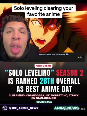 Solo leveling is clearing your favorite anime #manwha #anime #sololeveling #sololevelinganime #sololevelingmanhwa #sungjinwoo #greenscreen 