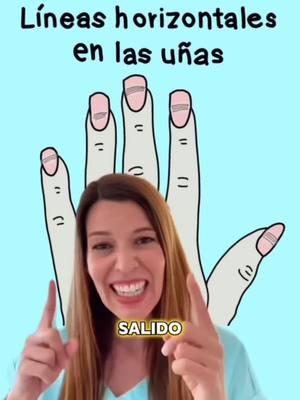 Líneas horizontales en las uñas #draanamolina #dermatologia #uñas #nails #lines #dermatologist #motivation #inspiration #fyp #fypシ #fypシ゚viral #fypage #foryou #foryoupagе #salud #healthy 