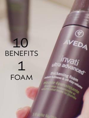 10 reasons to fall in love with our Invati Ultra Advanced Thickening Foam 🌿💚 #Invati #ThickerHair #HairVolume