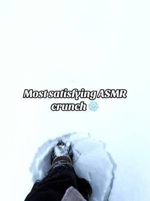 ❄️ Best ASMR Crunch Ever! ❄️ Step into the magic of fresh snow with me! Listen closely as each step creates the most satisfying crunch—the ultimate ASMR experience. Let the sound of the snow bring you tingles, relaxation, and a cozy winter vibe. Can you feel the calm? 🌨️ 🌻 #ASMRCrunch #ASMRSound #ASMRVideo #ASMRTingles #SnowCrunch #WinterASMR #RelaxingSounds #SnowVibes