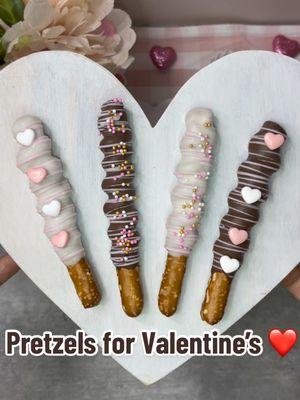 Chocolate covered pretzels - The perfect amount of salty, crunch + sweetness 🥨  Are you a fan of chocolate covered pretzels? I love a milk chocolate + pretzel combo 😍✨ Also great for a gift   #cavebakery #valentinestreats  #valentinesdaydessert  #velentinesday  #pretzel #Love #loveyou #giftidea   #creatorsearchinsights 