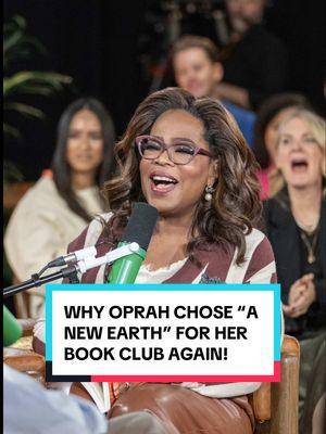 Oprah has only ever had three books on her nightstand and @Eckhart Tolle’d “A New Earth” is one of them. No book has had more of an impact on her than this one! Head to Youtube to watch the second episode of “Oprah’s Book Club: Presented by @Starbucks” featuring Eckhart! #ReadWithUs #OprahsBookClub #BookTok #EckhartTolle #ANewEarth #Healing #Spiritual #Wellness 