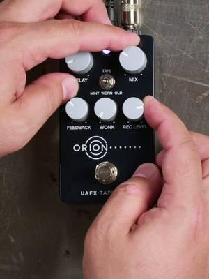 Next up in our #UAFX quick tip series, we have the UAFX Orion pedal 🤘 Do you have any cool tips? Let us know in the comments! #UAFXpedals #musicproductionhacks #universalaudio #audioeducation