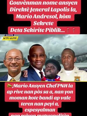 #fyp🇭🇹|| Mario Andresol se pwochen Sekretè Deta Sekirite Piblik Lap enstale jodi a menm || #viral #haiti🇭🇹 #securite