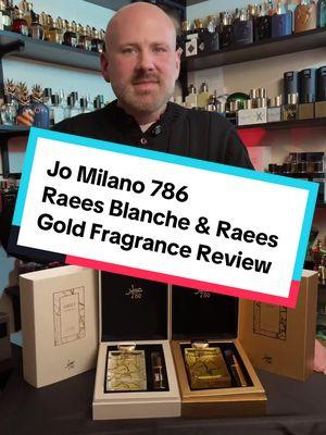 786 Raees Blanche & Raees Gold Fragrance Review from Jo Milano @Game Of Spades #fragrancetiktok #mensfragrance #budgetfragrance #fragrancereview #jomilano 