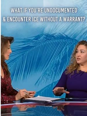 Recently, U.S. Immigration Law Counsel’s Managing Attorney Saman Movassaghi Gonzalez, Esq. joined fellow local immigration attorney Angel Leal, on WPLG’s Local 10 New’s show, This Week in South Florida, hosted by Glenna Milberg. They offered insight into what can happen if you’re undocumented and encounter ICE without a warrant. Immigration issues? Visit U.S. Immigration Law Counsel’s website to schedule your strategy session: 🌐 www.US-ILC.com 🥊 We fight the government, so you don’t have to! 🗽   #localnews #immigration #trump #ICE #undocumented #immigrant #news #wplg #immigrationattorney #immigrationlawyer #attorney #uscis #Attorney #AttorneysAtLaw #LegalServices #LawFirmLife #lawtok #LearnOnTikTok #lawyersoftiktok 