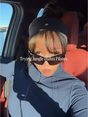 I thought it was going to be a cutesy Pilates class, it was a whole cross fit workout but loved it lol #pilates #pilatesprincess #jungledallas #pilatesclass #workoutroutine #fyp #fypシ 