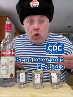 Government Recommend 3 Shots To Stay Healthy #crazyrussiandad #vaccine #shot #shots