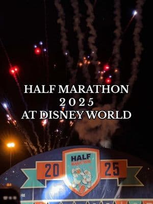 Every mile is MAGIC! 13.1 at the most magical place on earth has been checked off the bucket list! Congrats to all you incredible runners! ✅🏰🏃🏻‍♀️🏅✨ #rundisney #rundisney2025 #wdw #waltdisneyworld #disneyworld 