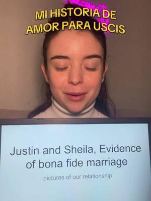 Mi historia de amor para USCIS 🤗 Si quieres saber más cosas sobre green card déjame un comentario 🗯️ #uscis #greencard #tarjetaverde #inmigracionusa #estadosunidos #vidaenusa #vivirenusa #hispanosenusa #hispanosenestadosunidos #matrimonio #marriagegreencard #greencardmarriage #greencardinterview #powerpoint #mihistoriadeamor 