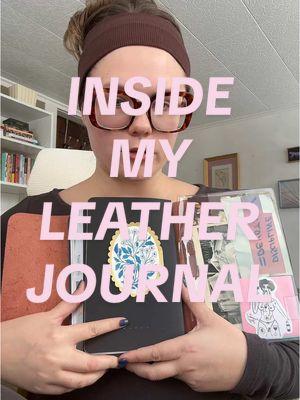 how i’ve been using my louise carmen leather journal lately 💋💋 haven’t been this excited about journaling in a while and had to share 😊🫶 @louisecarmen_paris #journaling #journalsetup #louisecarmen 