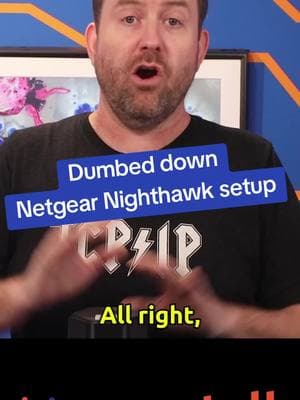 Initial setup of the Nighthawk is dumbed down to accomodate any level of technical competence.   #RouterSetup #NetgearNighthawk #HomeInternet #TechExplained #Crosstalk 