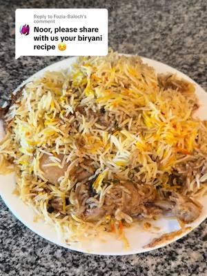 Replying to @Fozia-Baloch the most requested recipe, my beautiful Amma Jans biryani recipe - straight from her ❤️ bogoshey comments ani toka shomara cho laggey 😊 #fyp #foryou #foryoupage #baloch #balochi #Recipe #biryani #chickenbiryani 