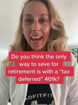 Think the only way to save for retirement is a tax deferred 401k? Think again. Consider a Roth 401k. Roth IRA or traditional IRA. #401k #401kplan #roth401k #ira #retirementsavings #herretirement #womenover50 #womenover60