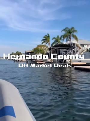 Get daily off-market deals in Hernando County, covering Brooksville, Spring Hill, and Weeki Wachee! These opportunities go fast, so don’t wait. Send me your investors and builders, and earn a referral fee when we close! Let’s make it happen! 🚀💰 #HernandoCountyDeals #BrooksvilleRealEstate #SpringHillHomes #WeekiWacheeProperties #HernandoInvestments #OffMarketDeals #DailyRealEstateDeals #FixAndFlipHernando #InvestorSpecials #HernandoCountyInvestments #BuilderOpportunities #BrooksvilleDeals #SpringHillFixerUppers #WeekiWacheeRealEstate #FastMovingProperties #ReferralRewards #InvestorConnections #HernandoOpportunities #FloridaInvestorDeals #OffMarketHernando #CashFlowProperties #RealEstateInvesting #HernandoCountyHomes #BuilderDeals #EarnReferralFees