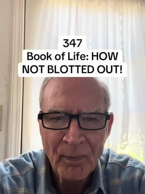 This video will tell you specifically what you must do to NOT be blotted out of the book of life. #jesus #saved #eternal #salvation #god #everlastinglife #free #faith #GIFT #book #bookoflife 