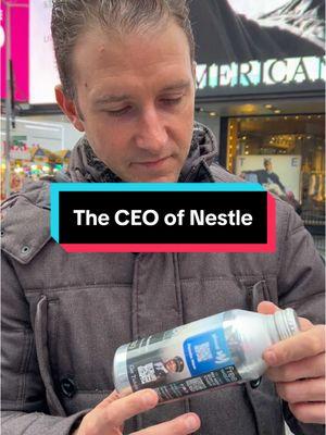 The CEO of Nestle hates the idea of Freewater! #freewater #free #water #fyp #fypシ #fypシ゚viral #foryoupage #nestle 