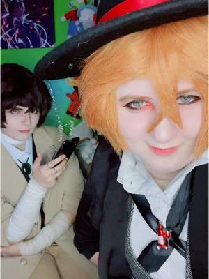 @Sam🐾 everyone stop and look at the wig my baby did for me #fyp #fypシ #soukoku #dazaiosamu #chuuyanakahara #bsd #bungoustraydogs #chuuya #dazai #bungo #chuuyaxdazai  #dazaixchuuya 