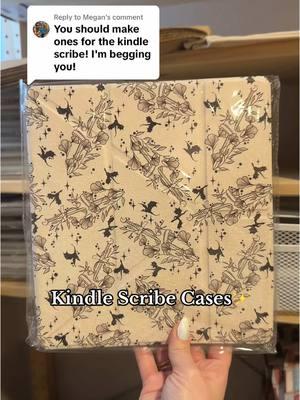 Replying to @Megan  Kindle Scribe cases for all my scribe loving babes 👏🏻📖 #kindle #kindlescribe #kindlecases #kindlegirlie #bookannotations #BookTok #bookish #ereader 