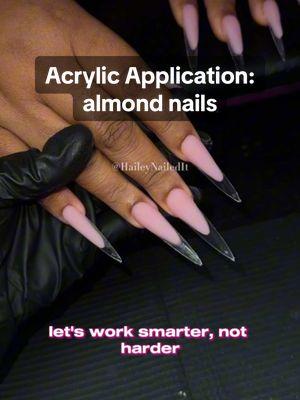 Replying to @Nailzxchloe💅💗 My favorite nail hack honestly ✨ #nails #nailtok #acrylics #acrylicnails #acrylicapplication #foryou #fyp #nailtok #nailtech #nailtechnician #acrylics #nailtechlife #nailcontent #nailforms #sculptednails #dfwnails  